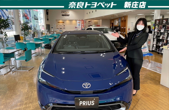 新型プリウスの展示車が新庄店にやってきました！【トヨペット新庄店】