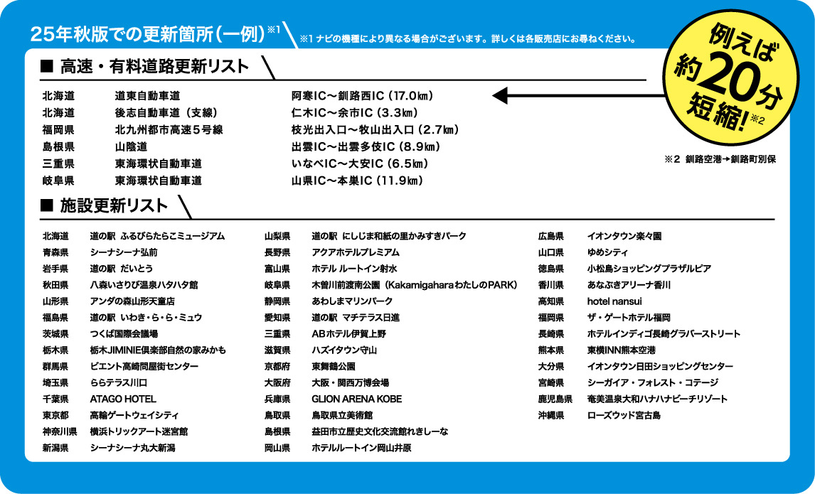 トヨタ純正ナビ地図ソフト 2025年秋版 発売！ | トヨタユナイテッド