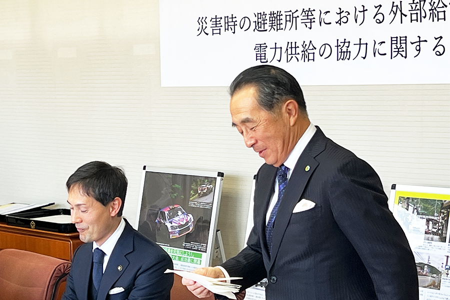 天理市　災害時の防災・給電協定　2025.12.18