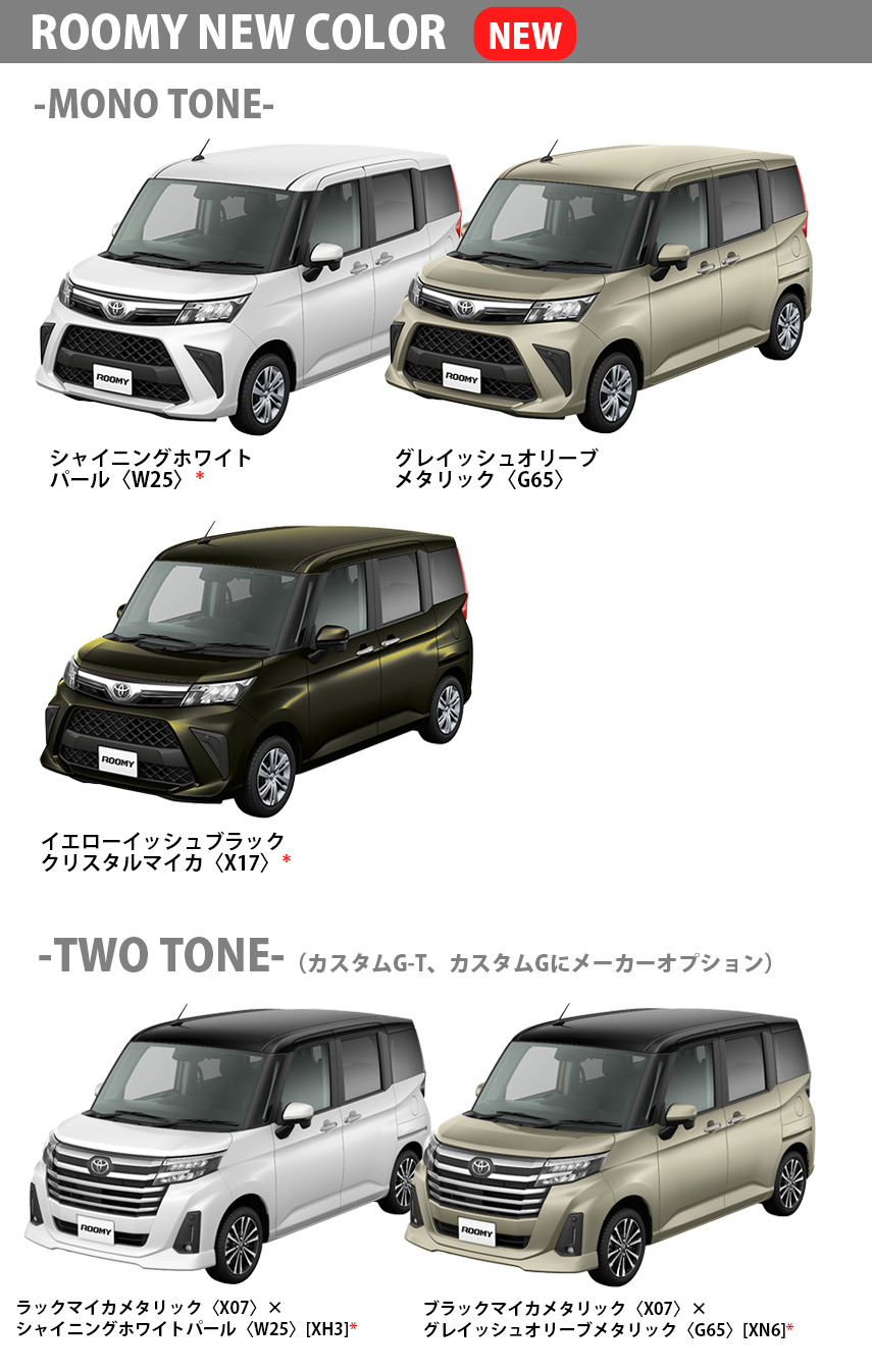 2026最新】トヨタ「ルーミー」が進化！変更点や価格、おすすめグレード
